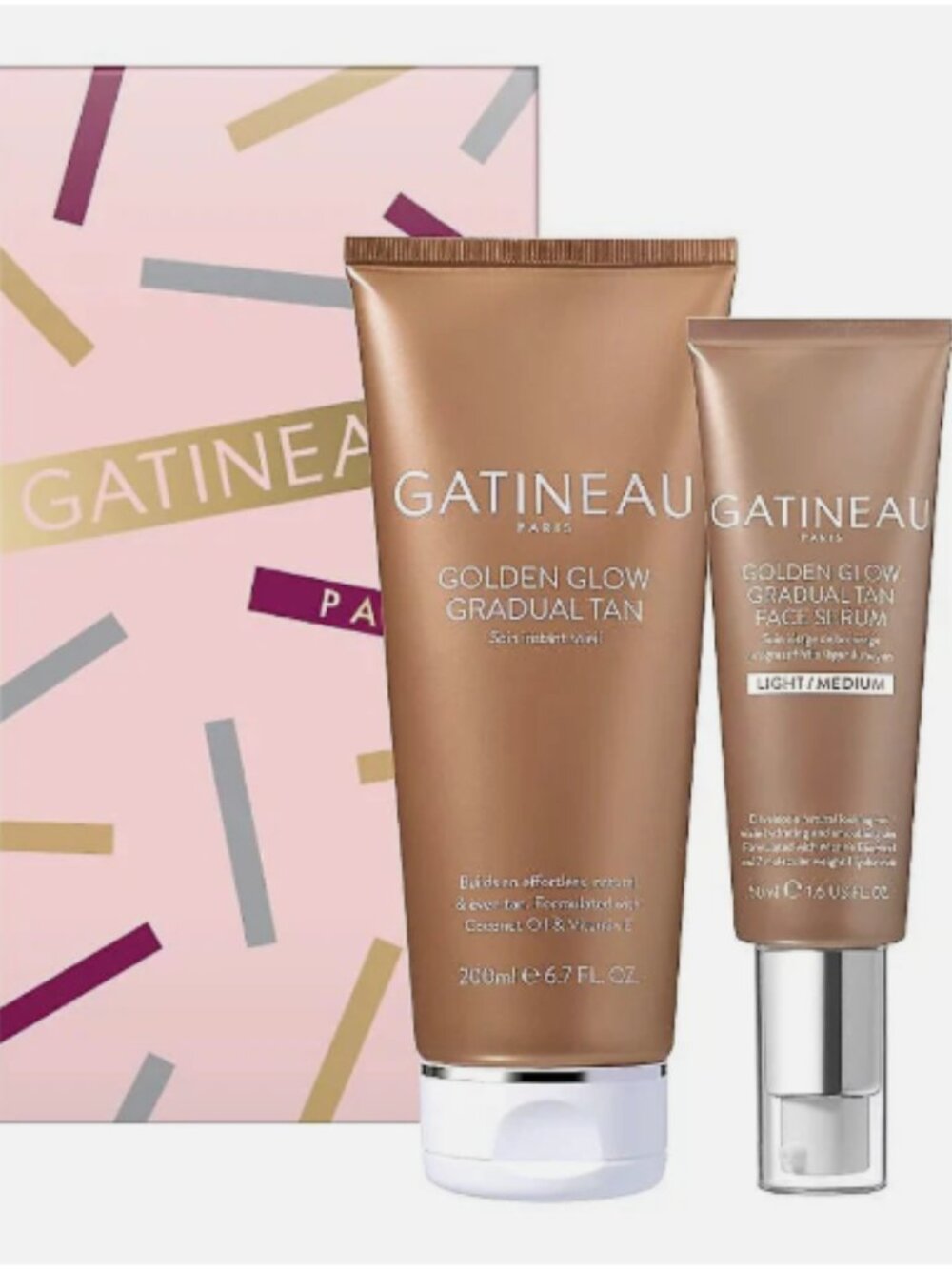 Gatineau Gradual Tan Face & Body Gift 2-Piece Collection-Light/Medium-A714928